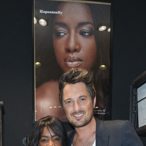 Exclusif - Hapsatou Sy et son compagnon Vincent Cerutti - La marque HapsatouSy ouvre sa première boite à beauté au centre commercial de Belle Epine à Thiais, France, le 26 mai 2018. © Coadic Guirec/Bestimage