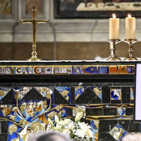 Un rassemblement religieux a lieu à la cathédrale d'Albi, le 8 janvier 2022, à l'initiative de la soeur et d'une amie de Delphine Jubillar. © Thierry Breton/Panoramic/Bestimage