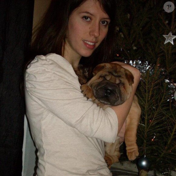 Delphine Jubillar et son chien sur Facebook.
