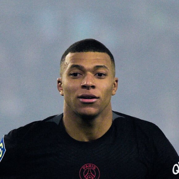 Kylian Mbappe ( 7 - PSG ) - - Match de Ligue 1 Uber Eats "PSG - Nantes (3-1)" au stade du Parc des Princes à Paris, le 20 novembre 2021.