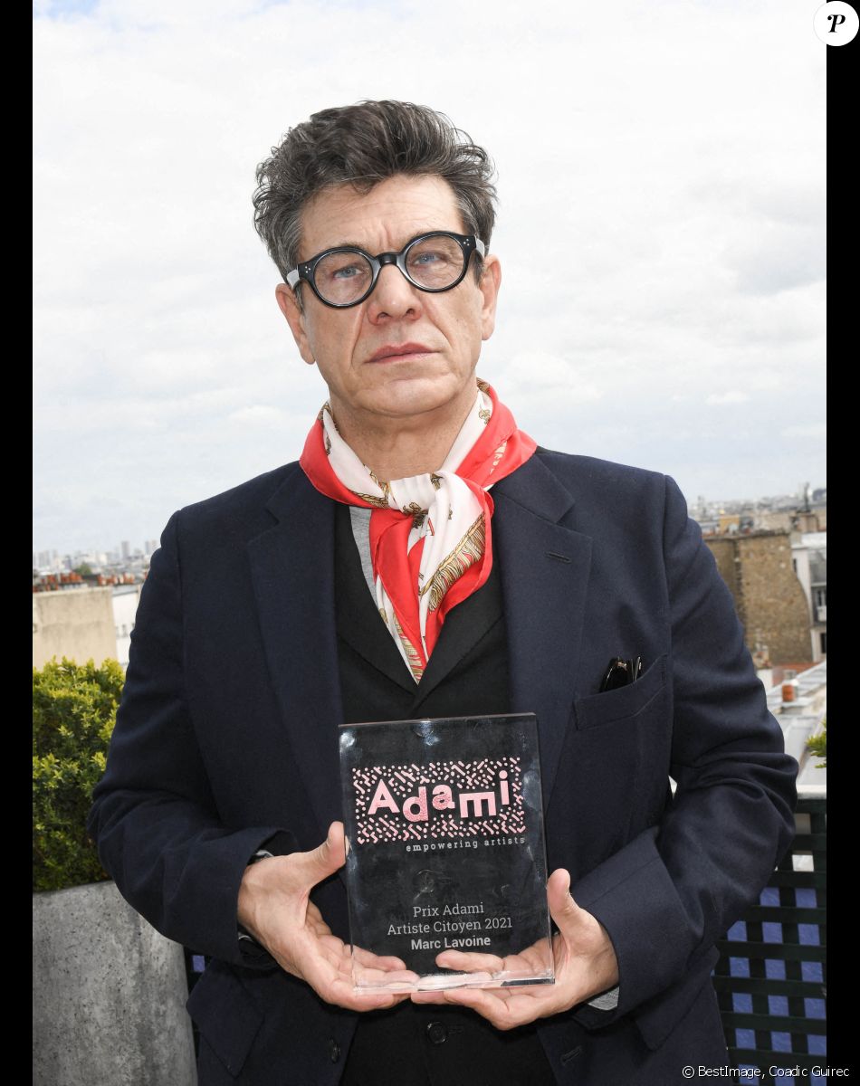 Exclusif - Marc Lavoine - Remise du prix Adami de l'artiste citoyen 2021 à Marc Lavoine. © Coadic Guirec/Bestimage