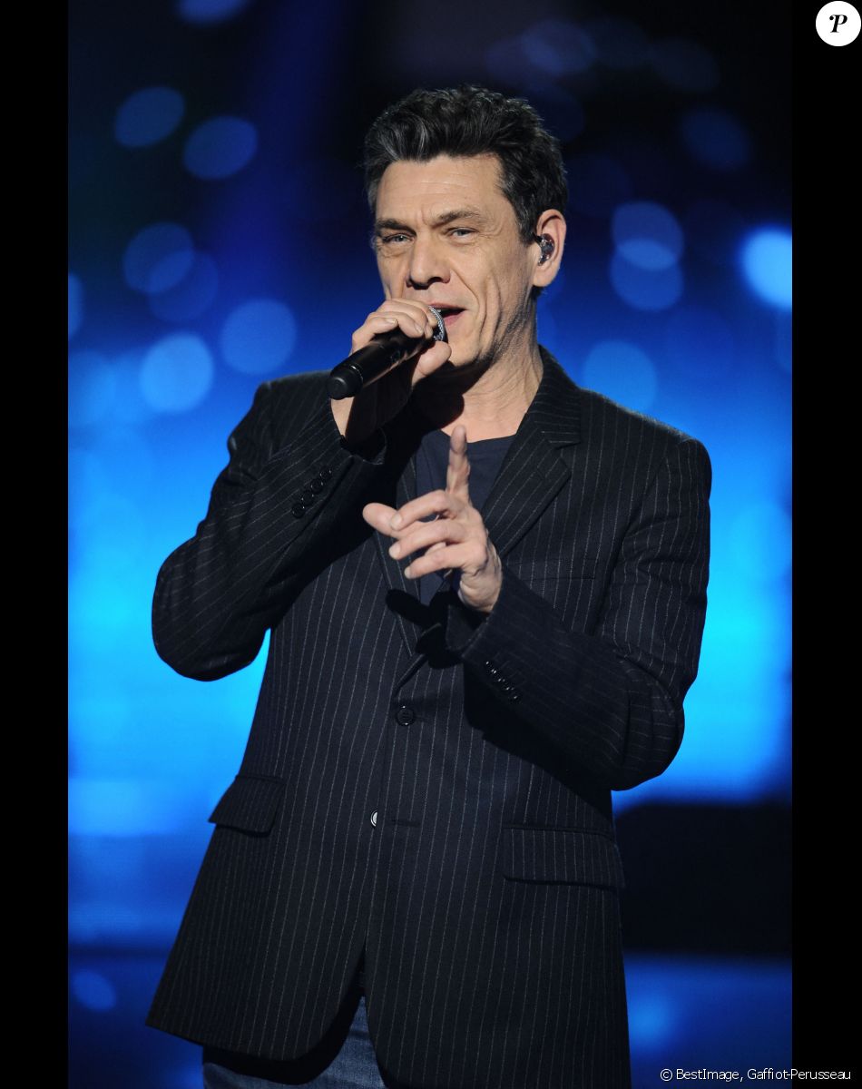 Exclusif - Marc Lavoine - Enregistrement de l'émission "La Chanson secrète 4", qui sera diffusée le 4 janvier 2020 sur TF1, à Paris. Le 17 décembre 2019 © Gaffiot-Perusseau / Bestimage