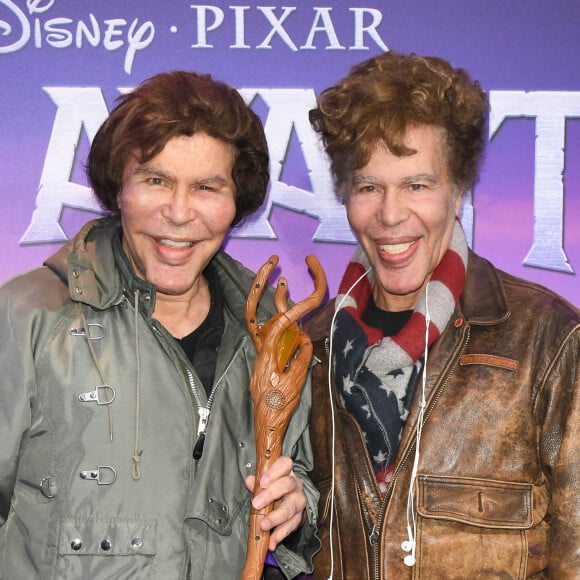 Grichka Bogdanoff (Bogdanov) et Igor Bogdanoff (Bogdanov) à la première du film "En Avant" au cinéma UGC Normandie à Paris. © Guirec Coadic/Bestimage 