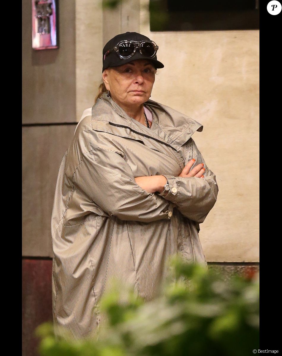 Roseanne Barr arrive à l'Hôtel Midtown Manhattan à New York. Le 25 juillet 2018.
