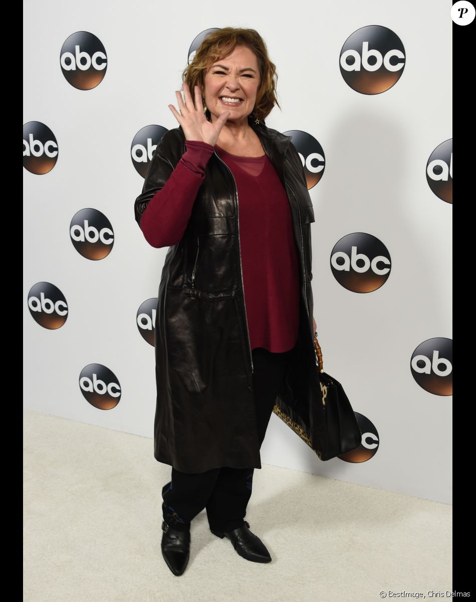 Roseanne Barr lors de la conférence de presse "Disney ABC TCA" au Langham Huntington hôtel à Pasadena, le 8 janvier 2018. © Chris Delmas/Bestimage