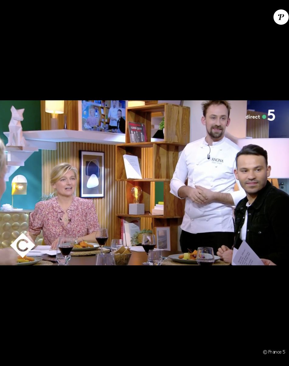 Un candidat de la nouvelle saison de "Top Chef" apparaît dans "C à vous" - France 5