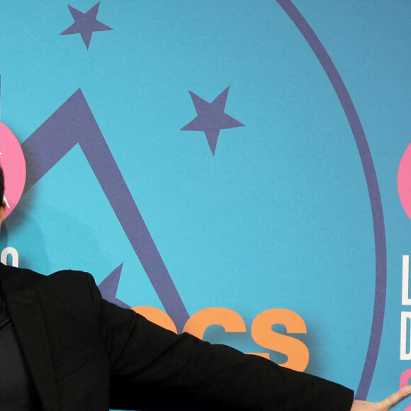 Christophe Beaugrand - Soirée d'ouverture de la 25e édition du Festival de l'Alpe d'Huez. Le 17 janvier 2022. © Dominique Jacovides / Bestimage