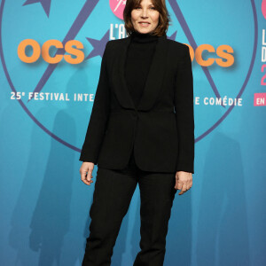 Mathilde Seigner - Soirée d'ouverture de la 25e édition du Festival de l'Alpe d'Huez. Le 17 janvier 2022. © Dominique Jacovides / Bestimage