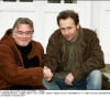 Christian Rauth et Daniel Rialet, de la série "Père et Maire" - 5e Festival du film de télévision à Luchon. 2004.
