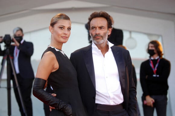 Anthony Delon et Sveva Alviti lors de la cérémonie d'ouverture de la 77e édition du festival international du film de Venise (Mostra).