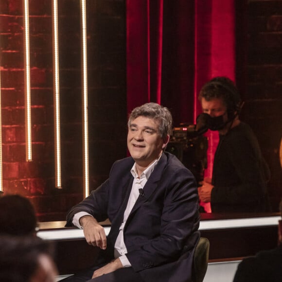 Exclusif - Arnaud Montebourg - Enregistrement de l'émission "On Est En Direct" (OEED), présentée par Laurent.Ruquier, diffusée sur France 2 le 27 février 2021 © Jack Tribeca / Bestimage 