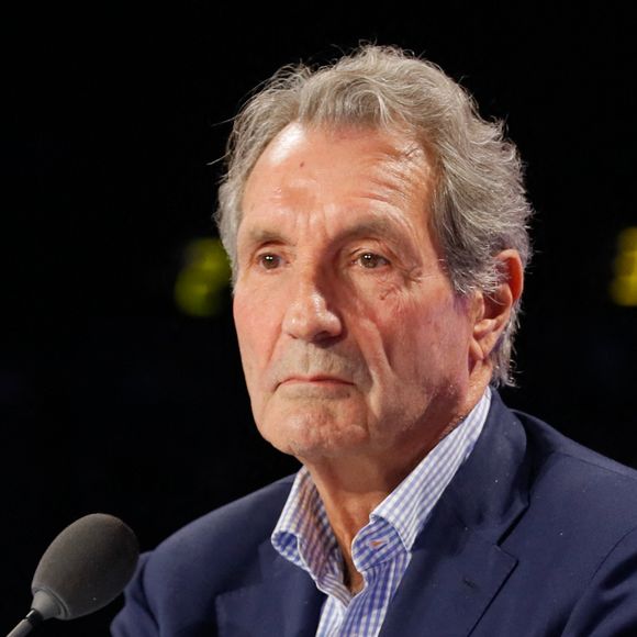 Semi-exclusif - Jean-Jacques Bourdin - Conférence de presse de rentrée de BFMTV saison 2021/2022 à l'Altice Campus à Paris, France, le 25 août 2021. © Christophe Clovis/Bestimage