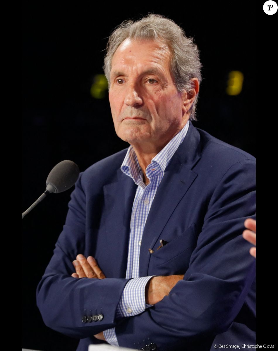 Semi-exclusif - Jean-Jacques Bourdin - Conférence de presse de rentrée de BFMTV saison 2021/2022 à l'Altice Campus à Paris, France, le 25 août 2021. © Christophe Clovis/Bestimage