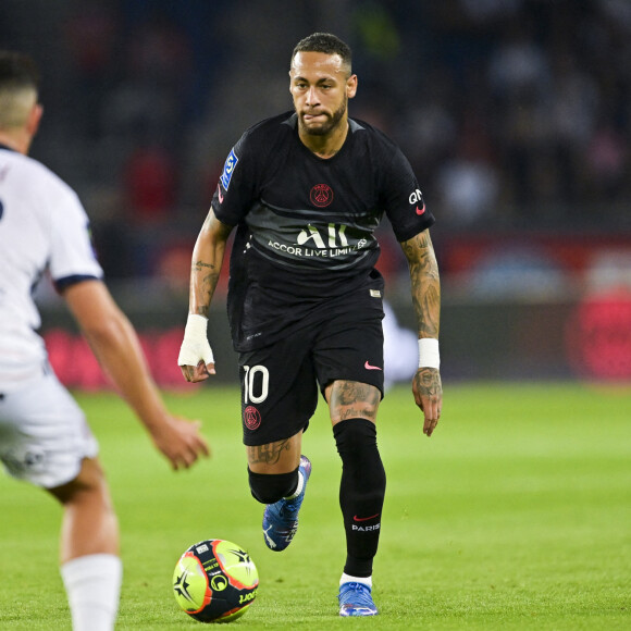 Neymar Jr (PSG) - Match de football ligue 1 Uber Eats PSG - Montpellier (2-0) au Parc des Princes à Paris le 25 septembre 2021 © JB Autissier / Panoramic / Bestimage