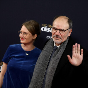 Jean-Pierre Darroussin et sa femme Anna Novion - 45e cérémonie des César à la salle Pleyel à Paris. © Dominique Jacovides / Olivier Borde / Bestimage