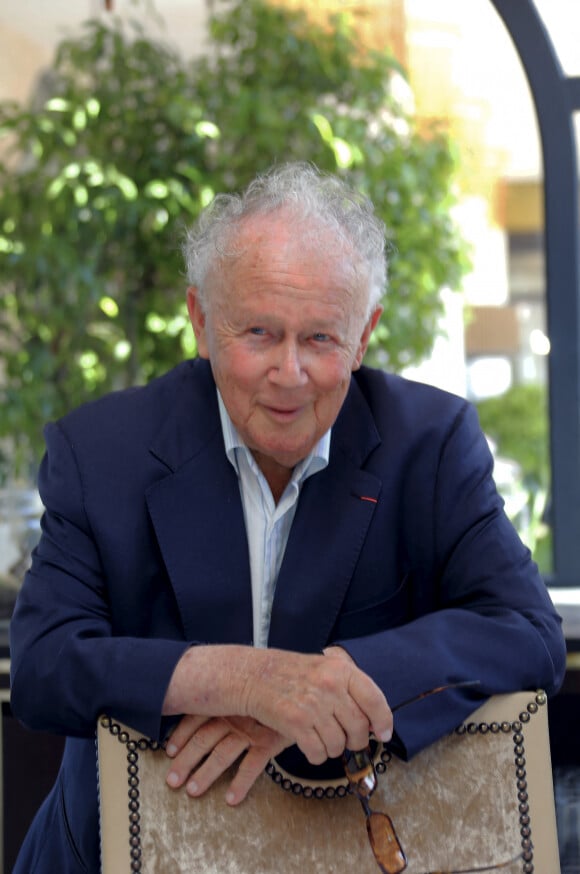 Exclusif - Philippe Bouvard pose à Cannes le 11 juillet 2018.