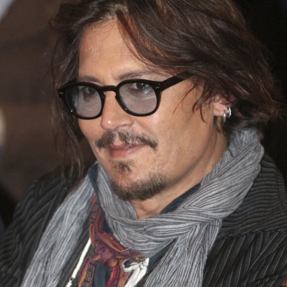 Johnny Depp - Première de la série animée "Puffins" au Studio 1905 à Belgrade, Serbie. © Future-Image/Zuma Press/Bestimage