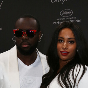 Maitre Gims et sa femme DemDem - Photocall de la soirée Chopard lors du 69ème Festival International du Film de Cannes le 16 mai 2016. 