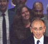 Le candidat à la présidentielle d'extrême-droite, Eric Zemmour lors d'un meeting de campagne au Palais des Victoires à Cannes, France, le 22 janvier 2022.
