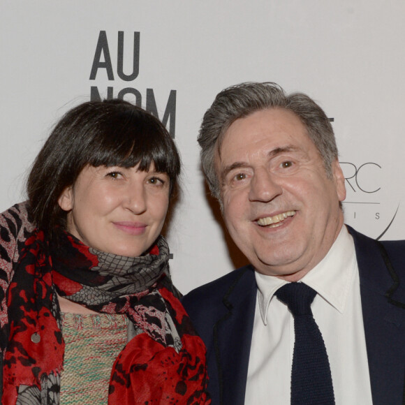 Exclusif - Daniel Auteuil et sa femme Aude Ambroggi - After de l'avant-première du film "Au nom de ma fille" à l'Arc à Paris le 7 mars 2016. © Rachid Bellak/Bestimage