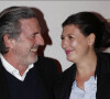 Daniel Auteuil et Aude Ambroggi à l'avant-première du film Carnage à Paris le 20 novembre 2011.