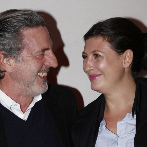 Daniel Auteuil et Aude Ambroggi à l'avant-première du film Carnage à Paris le 20 novembre 2011.