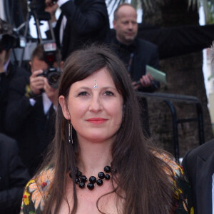 Daniel Auteuil et sa femme Aude Ombraggi - Montee des marches du film "Inside Llewyn Davis" lors du 66eme festival du film de Cannes, le 19 mai 2013. 
