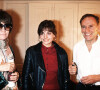 Marie Trintignant et ses parents, Jean-Louis et Nadine, en 1987