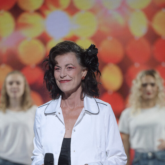Exclusif - La chanteuse Lio - Enregistrement de l'émission "300 choeurs chantent Les tubes d'un jour" à Paris, qui sera diffusée le 19 mars 2021 sur France 3. Le 15 septembre 2020 