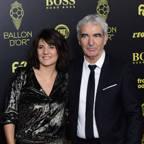 Estelle Denis et son compagnon Raymond Domenech - Cérémonie du Ballon d'Or 2019 à Paris le 2 décembre 2019. © JB Autissier/Panoramic/Bestimage