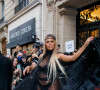 Laverne Cox arrive au défilé Jean Paul Gaultier Haute-Couture Printemps/Eté 2022 dans le cadre de la Fashion Week de Paris. Le 26 janvier 2022. © Veeren-Clovis/Bestimage