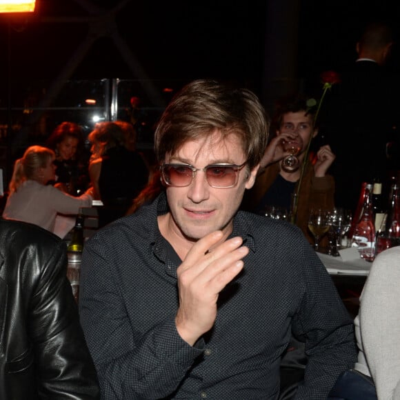 Jacques Dutronc et son fils Thomas Dutronc - Soirée de la 9ème édition du "Etam Live Show" (Etam Lingerie) lors de la fashion week à Paris, le 27 septembre 2016. © Rachid Bellak/Bestimage 