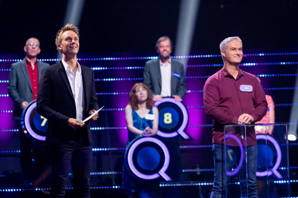 Exclusif - Eric (12 Coups de midi), Cyril Féraud - Enregistrement de l'émission "Le Quiz des Champions" présentée par C.Féraud, et diffusée le 29 janvier à 21h10 sur France 2 © Cyril Moreau / Bestimage