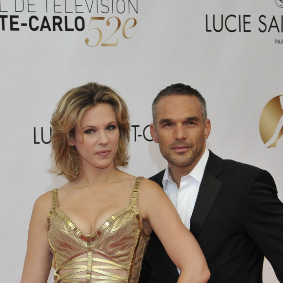 Lorie et Philippe Bas lors du 52e Festival de Monte-Carlo à Monaco le 10 juin 2012.