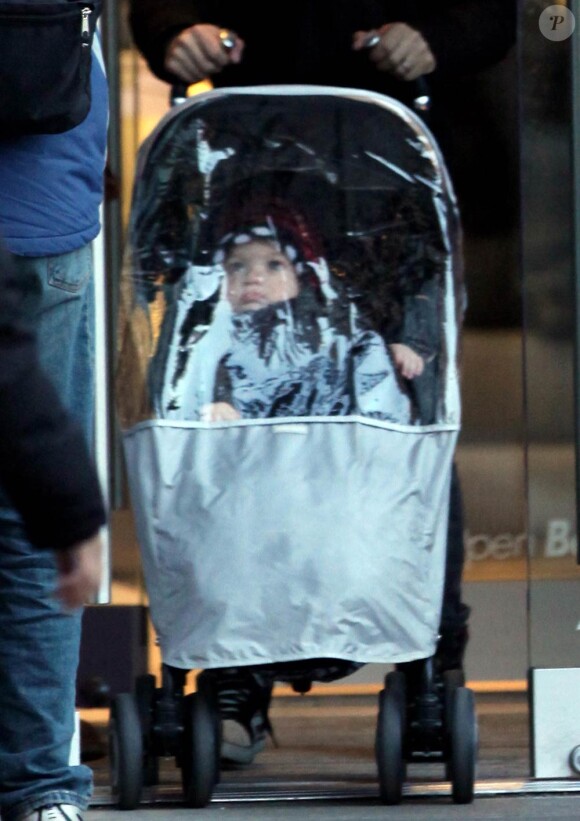 Pete Wentz et Bronx Mowgli à New York, le 4 janvier 2010