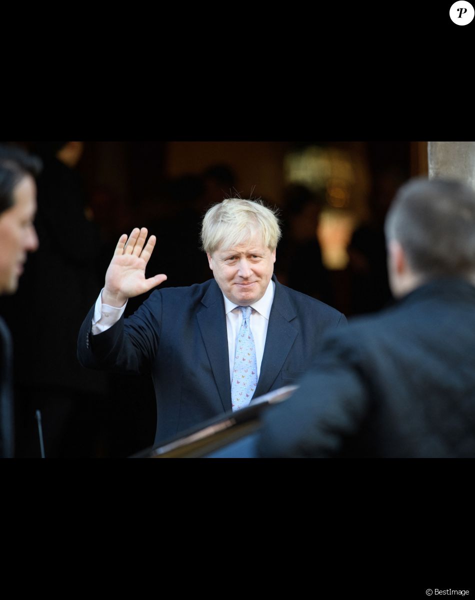 Le ministre britannique des affaires étrangères Boris Johnson sort de la Lancaster House à Londres, le 17 janvier 2017 où la première ministre britannique a présenté son plan pour la sortie du Royaume-Uni de l'Union européenne (UE), près de sept mois après le vote historique en faveur du Brexit.