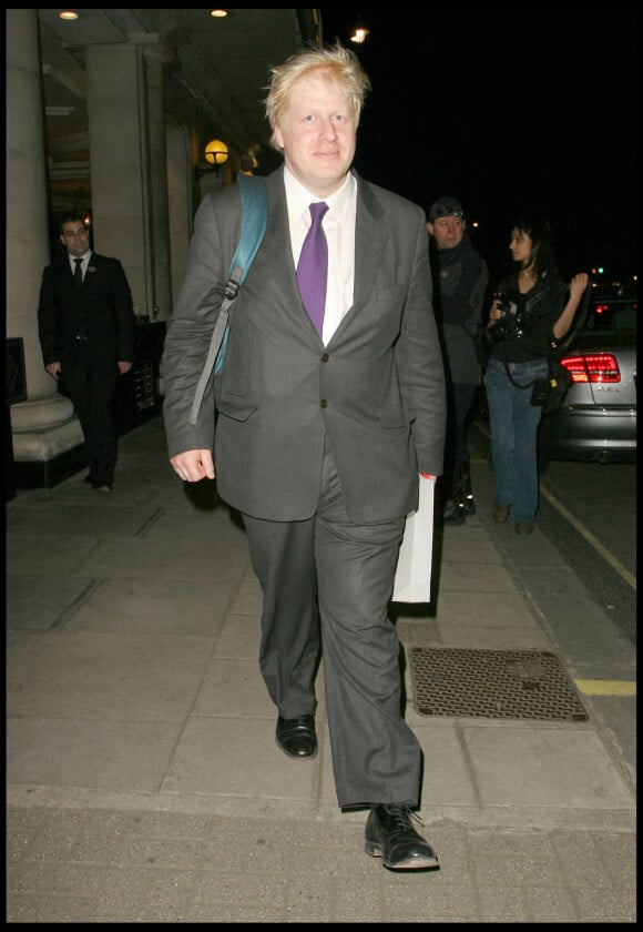 Boris Johnson, fraîchement élu maire de Londres en 2008