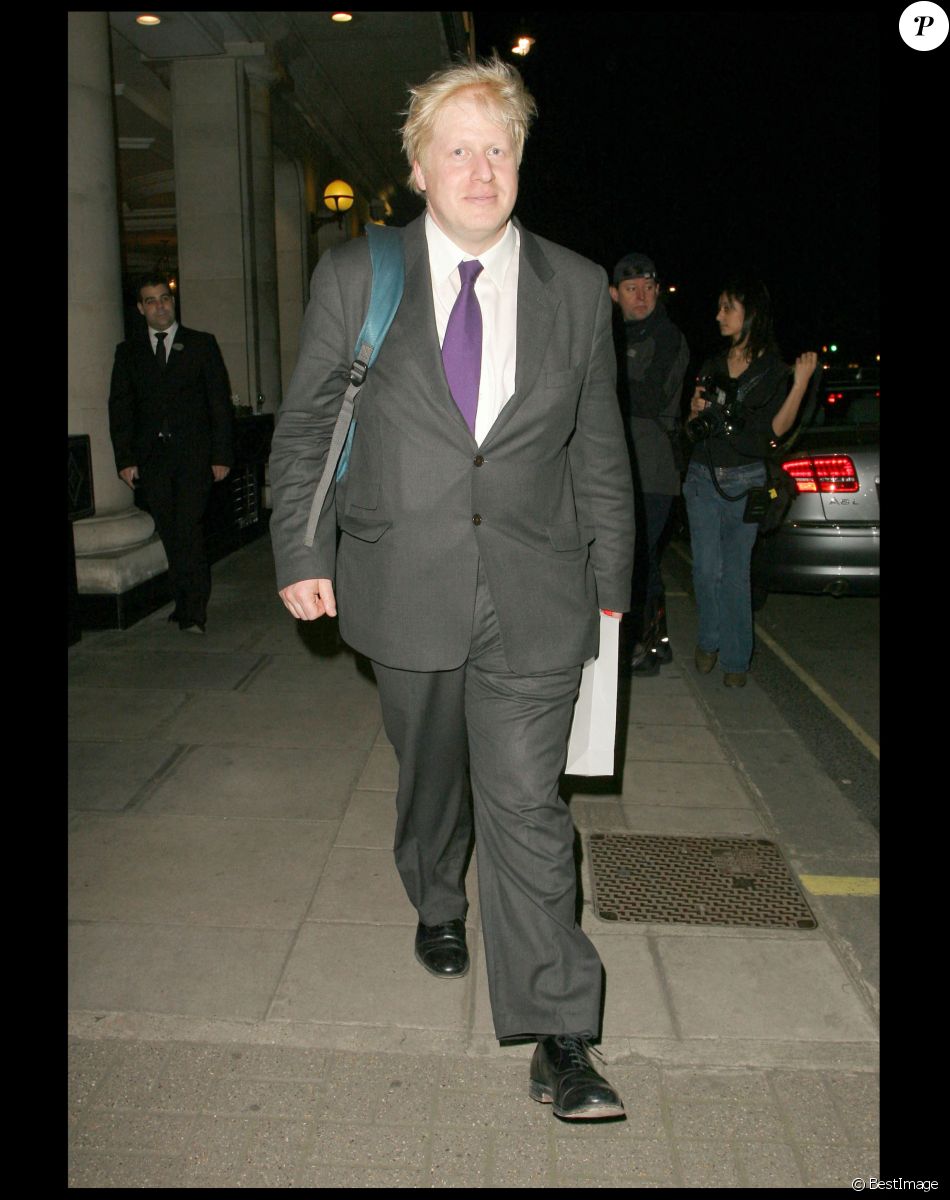 Boris Johnson, fraîchement élu maire de Londres en 2008