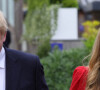 Le Premier ministre britannique Boris Johnson et sa femme Carrie avant le sommet du G7 à Carbis Bay, Royaume Uni, le 10 juin 2021.