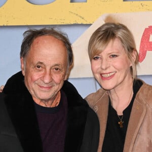 Chantal Ladesou et son mari Michel Ansault - Avant-première du film "Super-héros malgré lui" au cinéma Le Grand Rex à Paris le 31 janvier 2022. © Coadic Guirec/Bestimage