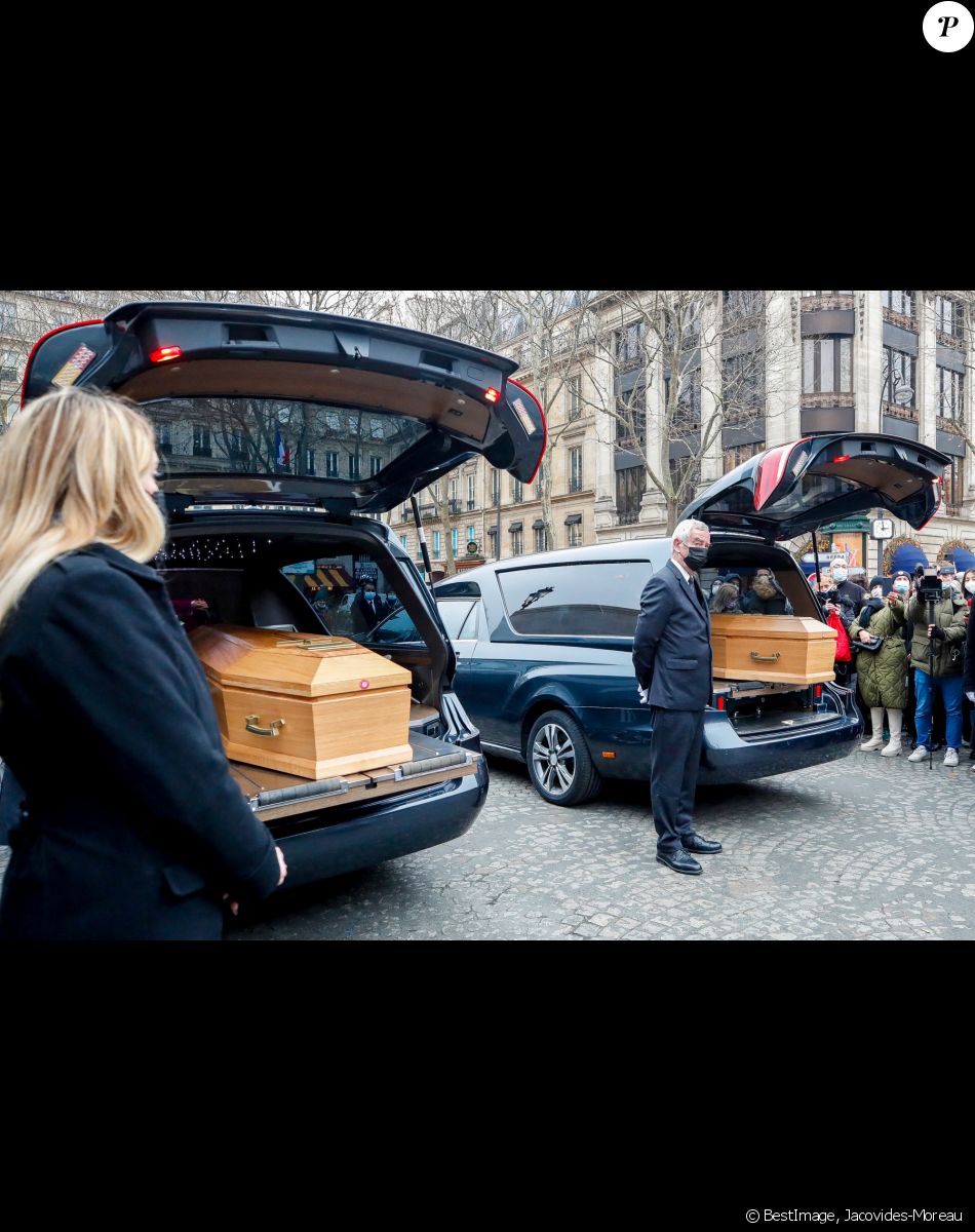 Messe en hommage aux frères Igor et Grichka Bogdanoff (Bogdanov) en l'église de La Madeleine à Paris. Le 10 janvier 2022 © Jacovides-Moreau / Bestimage