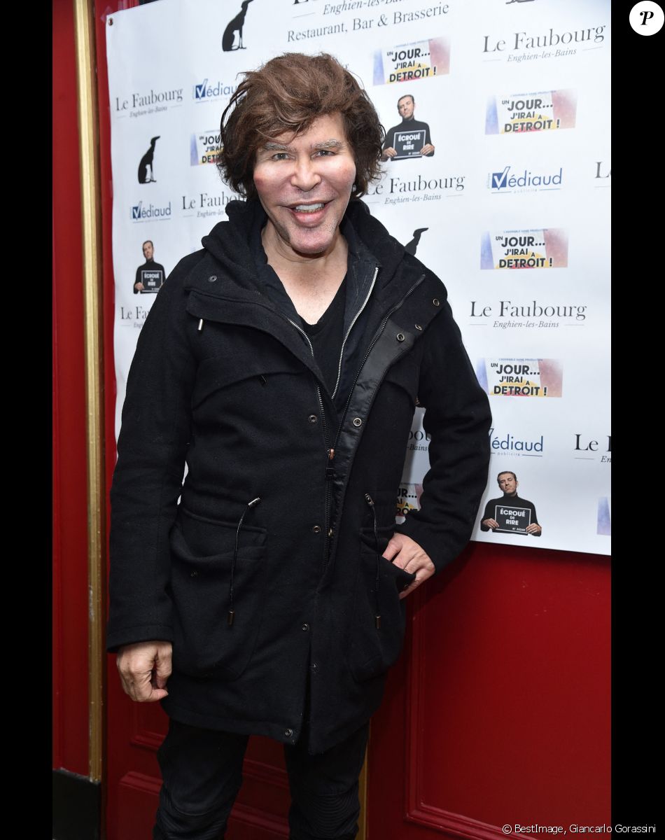 Exclusif - Grichka Bogdanoff (Bogdanov) - Générale de la pièce de théâtre "Un Jour J'irai à Détroit !" au théâtre du Gymnase Marie Bell à Paris, France, le 20 janvier 2020. © Giancarlo Gorassini/Bestimage