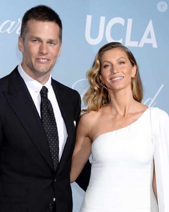 Gisele Bundchen et son mari Tom Brady à la soirée UCLA en l'honneur de B. Streisand et G. Bundchen à Los Angeles.