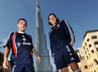 Regardez Franck Ribéry se la jouer Cendrillon à Dubaï... Quel beau moment !