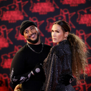 Slimane et Vitaa lors de la 23ème édition des NRJ Music Awards 2021 au Palais des Festivals de Cannes, le 20 novembre 2021. © Dominique Jacovides/Bestimage 