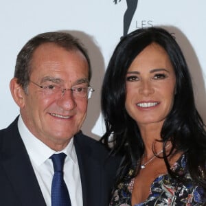 Jean-Pierre Pernaut et sa femme Nathalie Marquay - Gala de charité au profit de l'association "Les Bonnes fées" à l'hôtel d'Evreux, Place Vendôme à Paris, le 20 mars 2017. © CVS/Bestimage