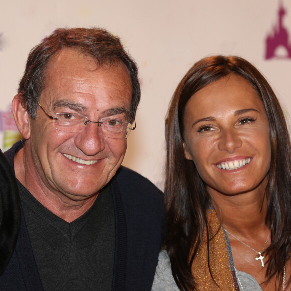 Jean-Pierre Pernaut et sa femme Nathalie Marquay à Paris le 10 novembre 2013