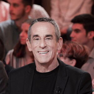 Exclusif - Thierry Ardisson sur le plateau de l'émission "Touche Pas à Mon Poste" (TPMP) à Boulogne-Billancourt près de Paris. Le 3 septembre 2018. © Jack Tribeca / Bestimage.