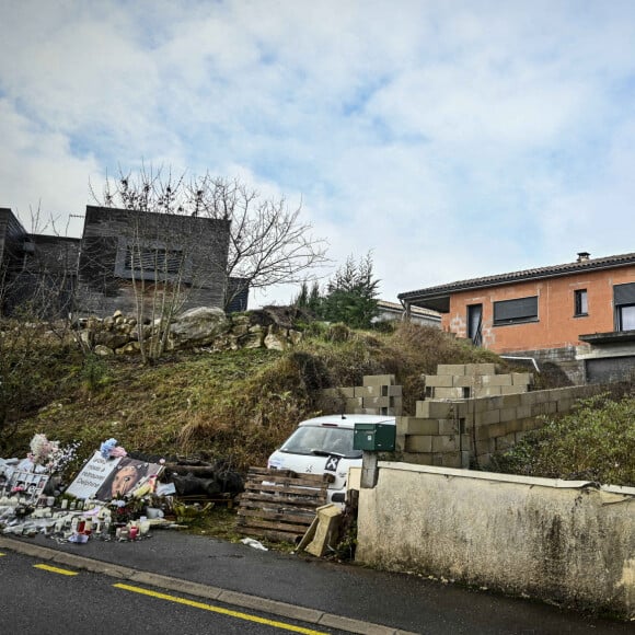Vue générale de la maison de Delphine Jubillar à Cagnac les Mines, France, le 8 janvier 2022.