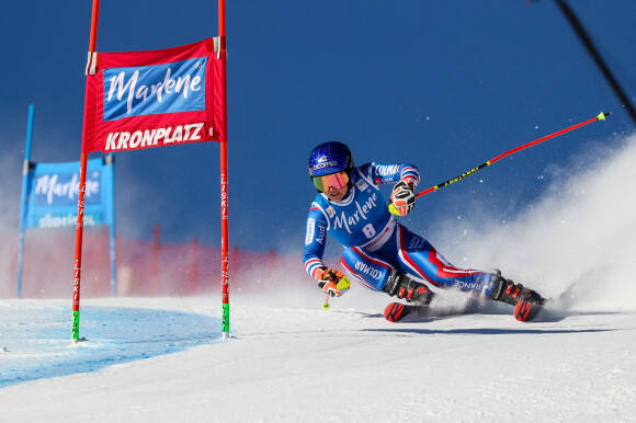 Tessa Worley (FRA) lors de la Coupe du monde de ski FIS 2022, slalom géant féminin sur la piste Erta, à Kronplatz, Italie le 25 janvier 2022. © Luca Tedeschi/LPS/Zuma Press/Bestimage